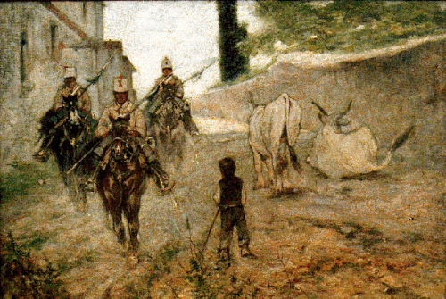 Fattori, Pattuglia di Cavalleggeri